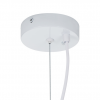 Dekoracyjna nowoczesna biała lampa wisząca designerski styl STONE DN426-300 
